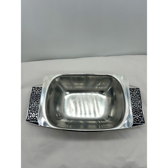 Velvet 18 Stainless‎ Stanley Roberts Serving Bowl Tray  6.5"x4.5" GAR2-2 - Picture 2 of 7
